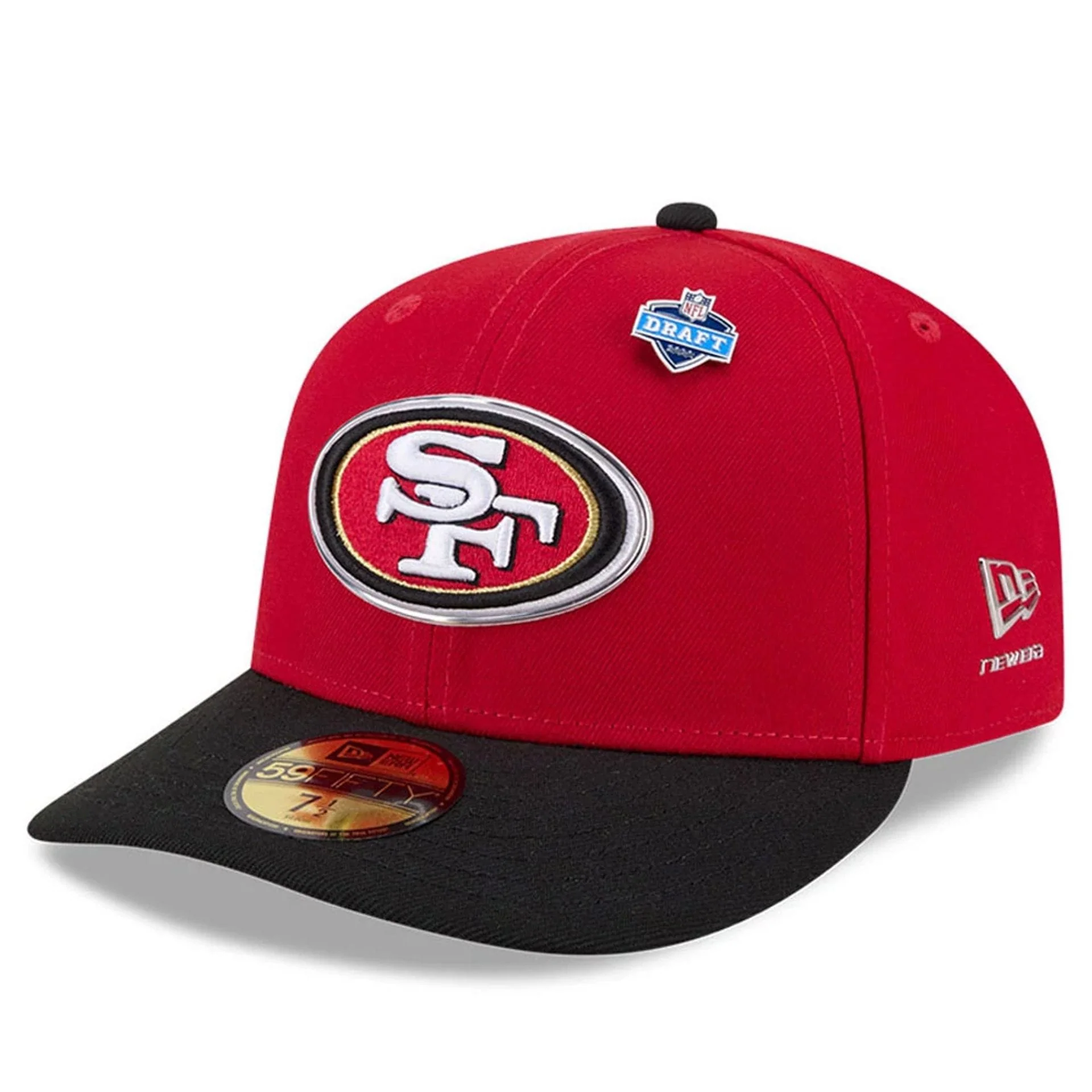 San Francisco 49ers NFL Draft 2026 Red 59FIFTY Fitted Cap