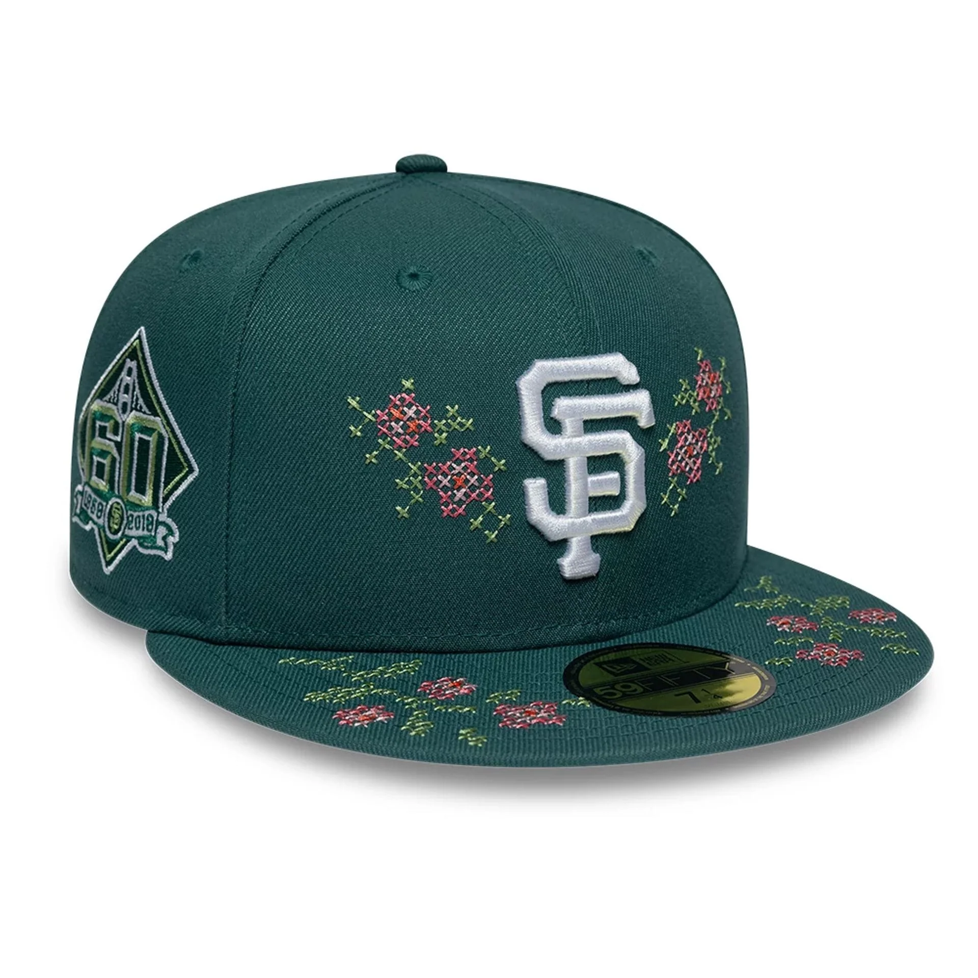 San Francisco Giants MLB Garden Dark Green 59FIFTY Fitted Cap