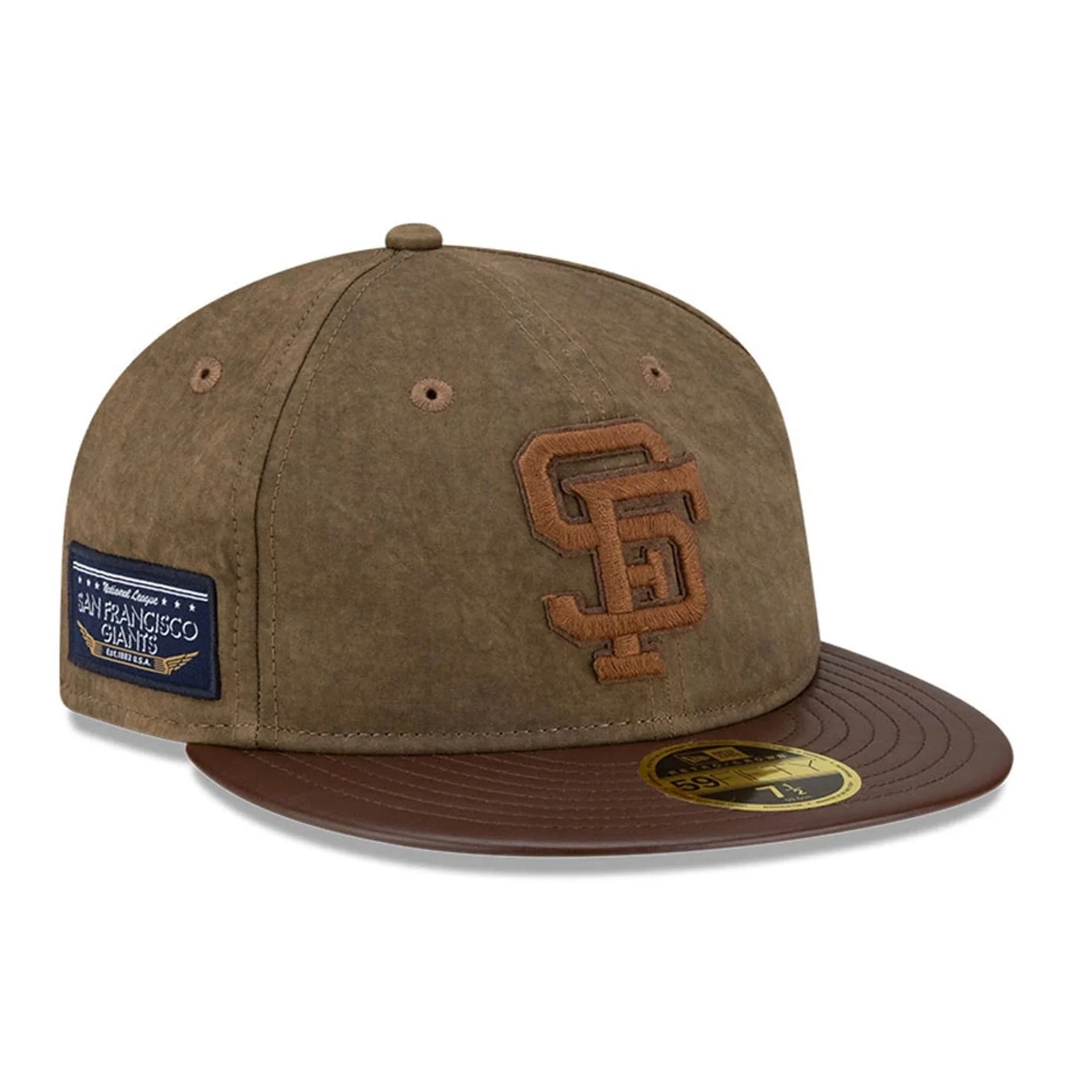 San Francisco Giants MLB Open Brown Retro Crown 59FIFTY Fitted Cap