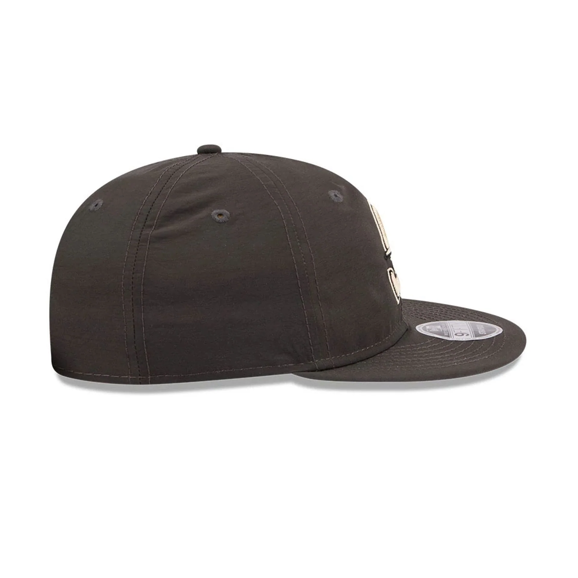Seattle Mariners MLB Nylon Black Retro Crown 9FIFTY Adjustable Cap - Image 6