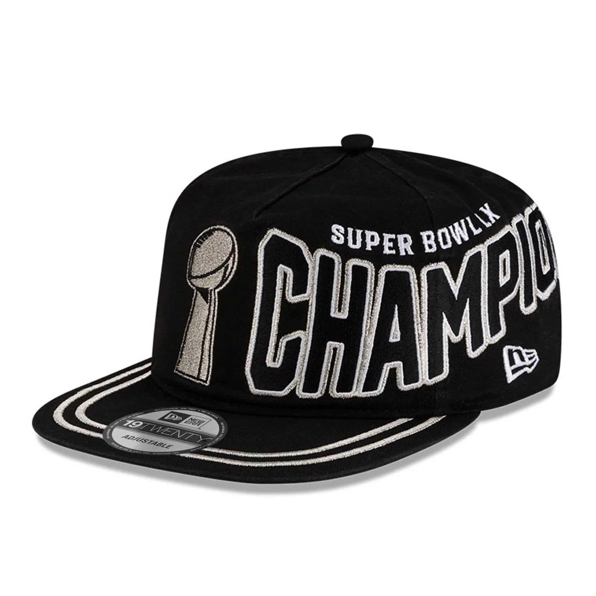 Seattle Seahawks NFL Super Bowl 2026 Parade Black 19TWENTY Adjustable Cap - Image 4