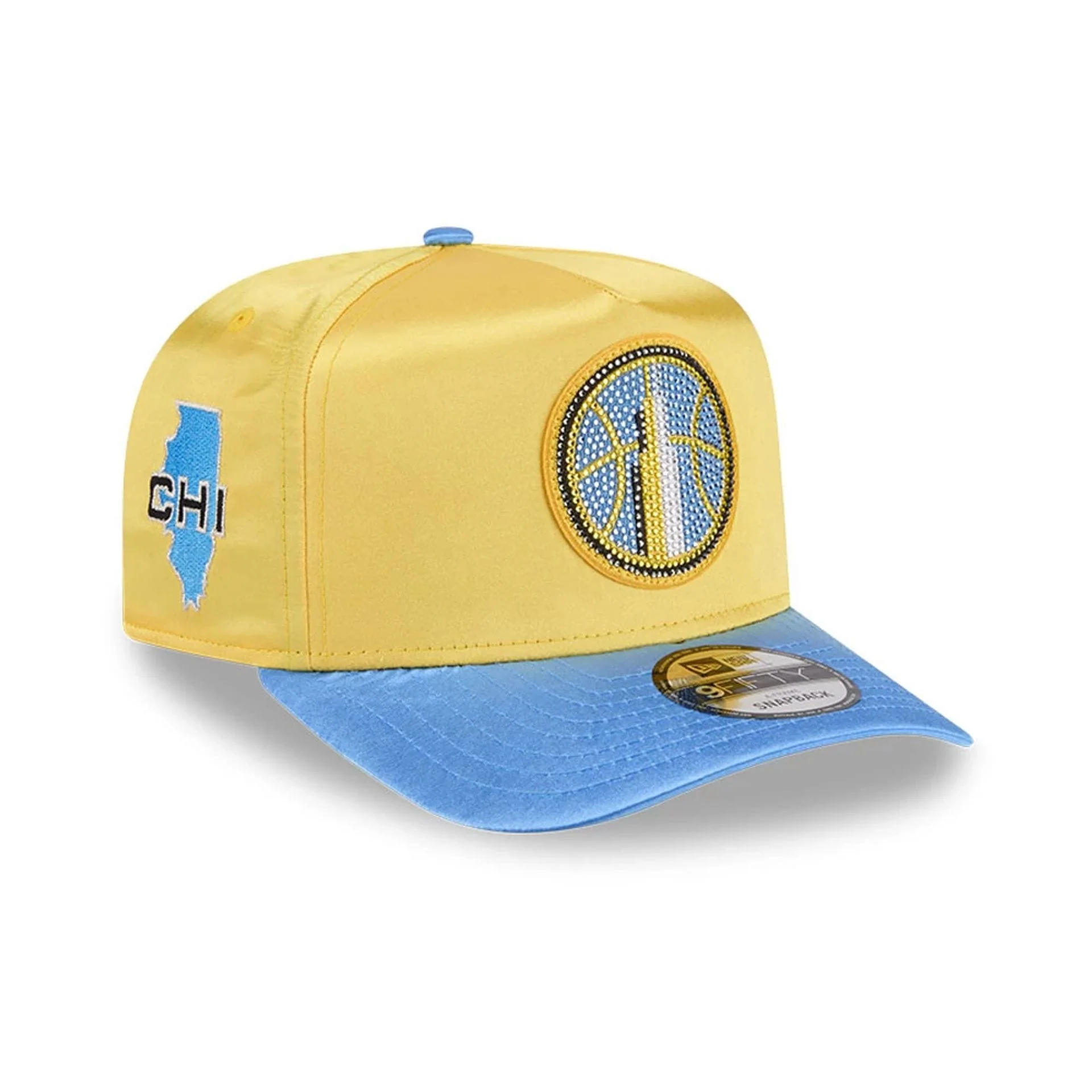 Sky WNBA Draft 2026 Yellow 9FIFTY A-Frame Snapback Adjustable Cap