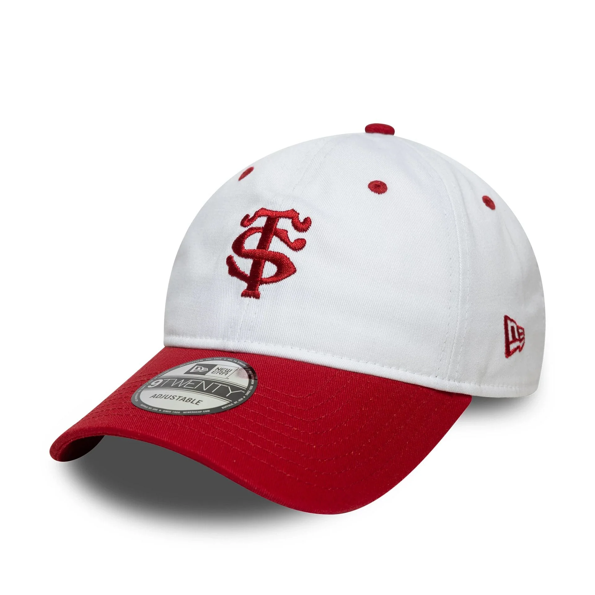 Stade Toulousain Contrast Visor White 9TWENTY Cap
