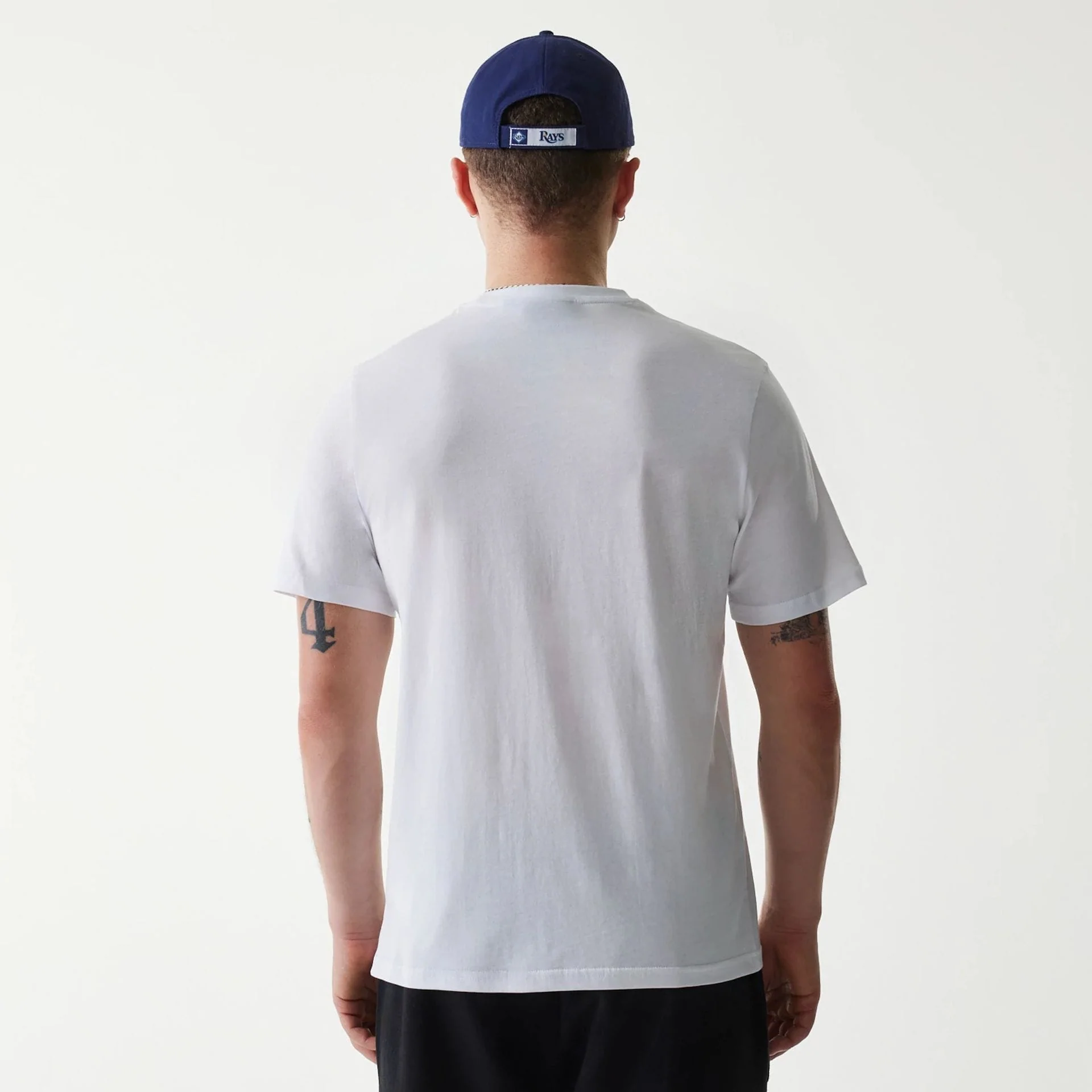 Tampa Bay Rays MLB Regular White T-Shirt - Image 2