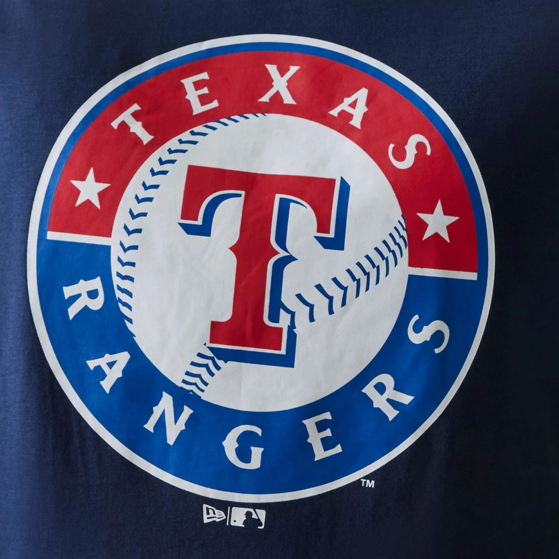 Texas Rangers MLB Regular Dark Blue T-Shirt - Image 4