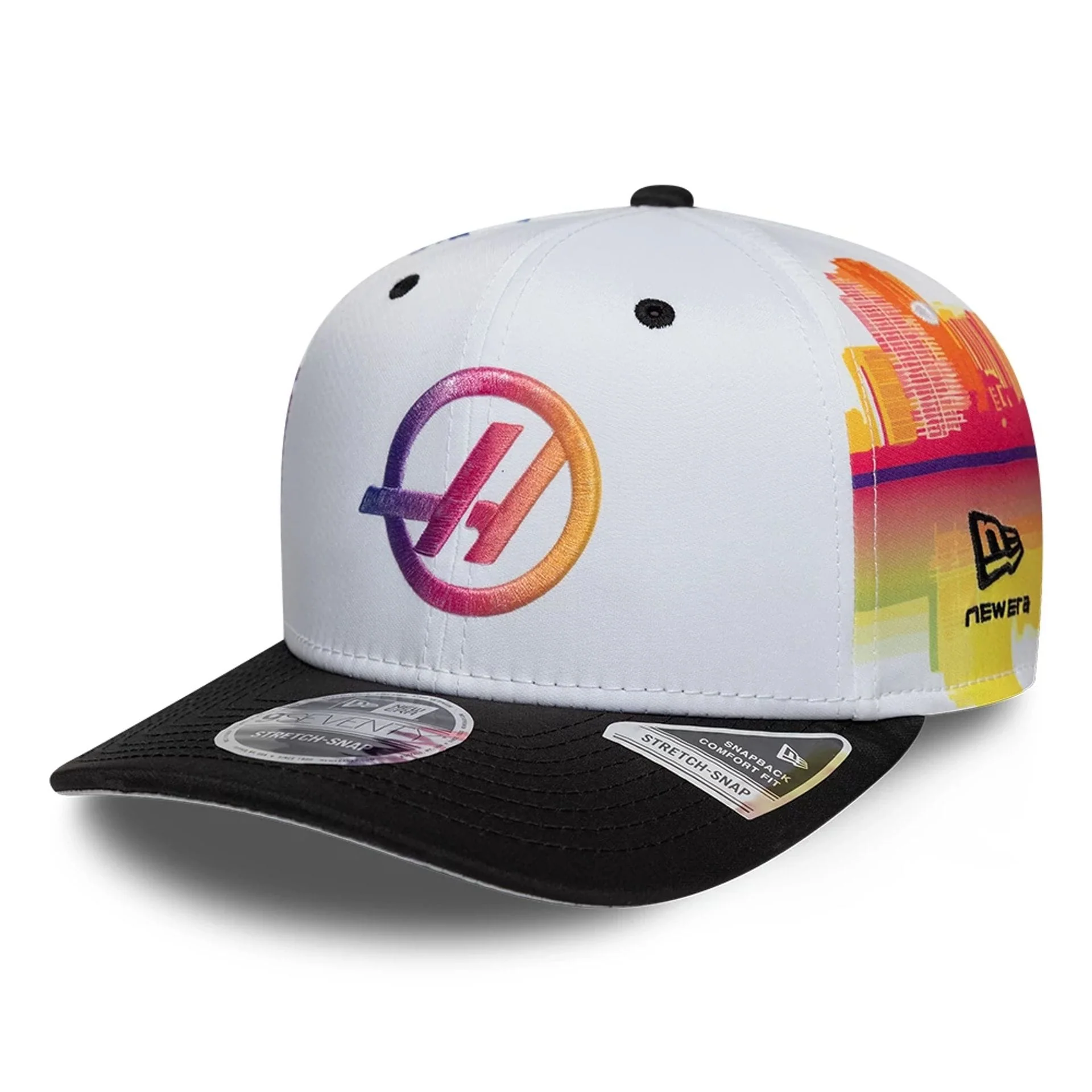 TGR Haas F1 Miami Race Special White 9SEVENTY Stretch Snap Cap