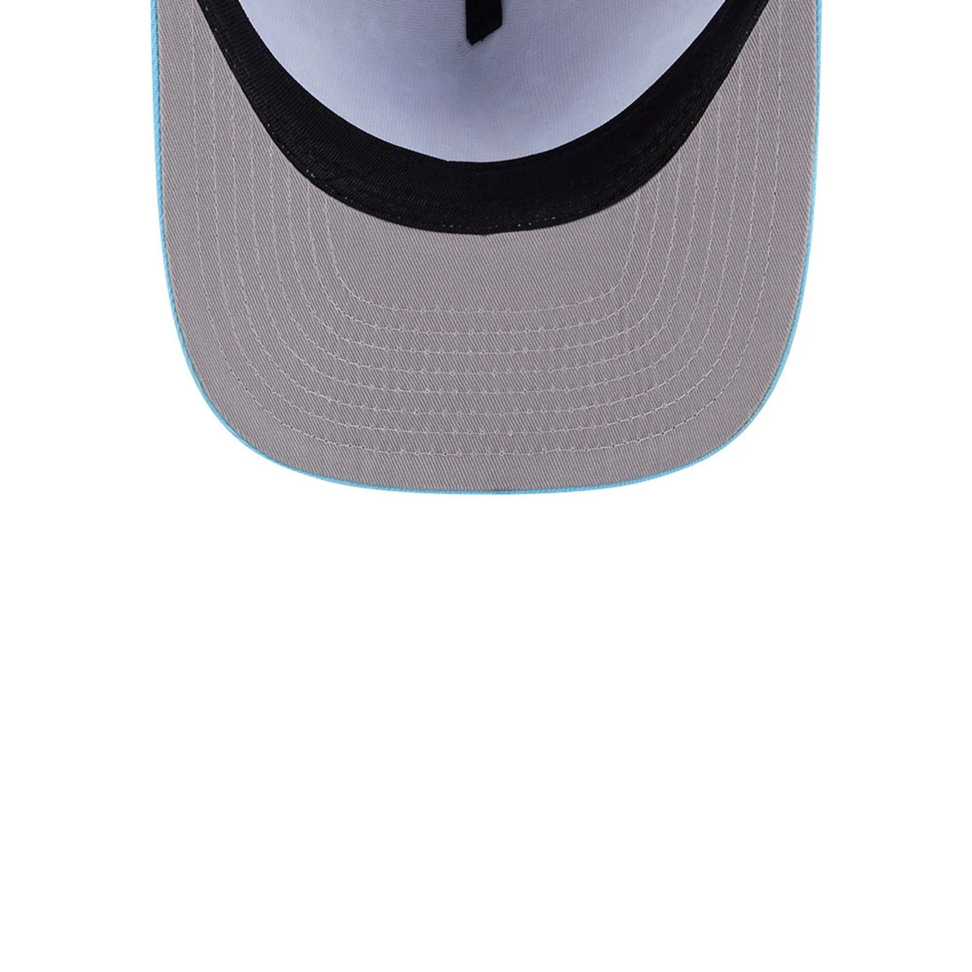 Tigers MLB Deep Water Pastel Blue 9FIFTY A-Frame Snapback Adjustable Cap - Image 2