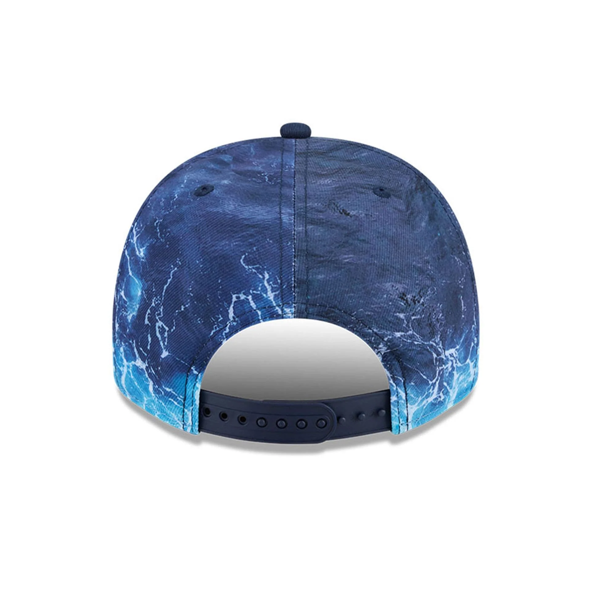Tigers MLB Deep Water Pastel Blue 9FIFTY A-Frame Snapback Adjustable Cap - Image 7