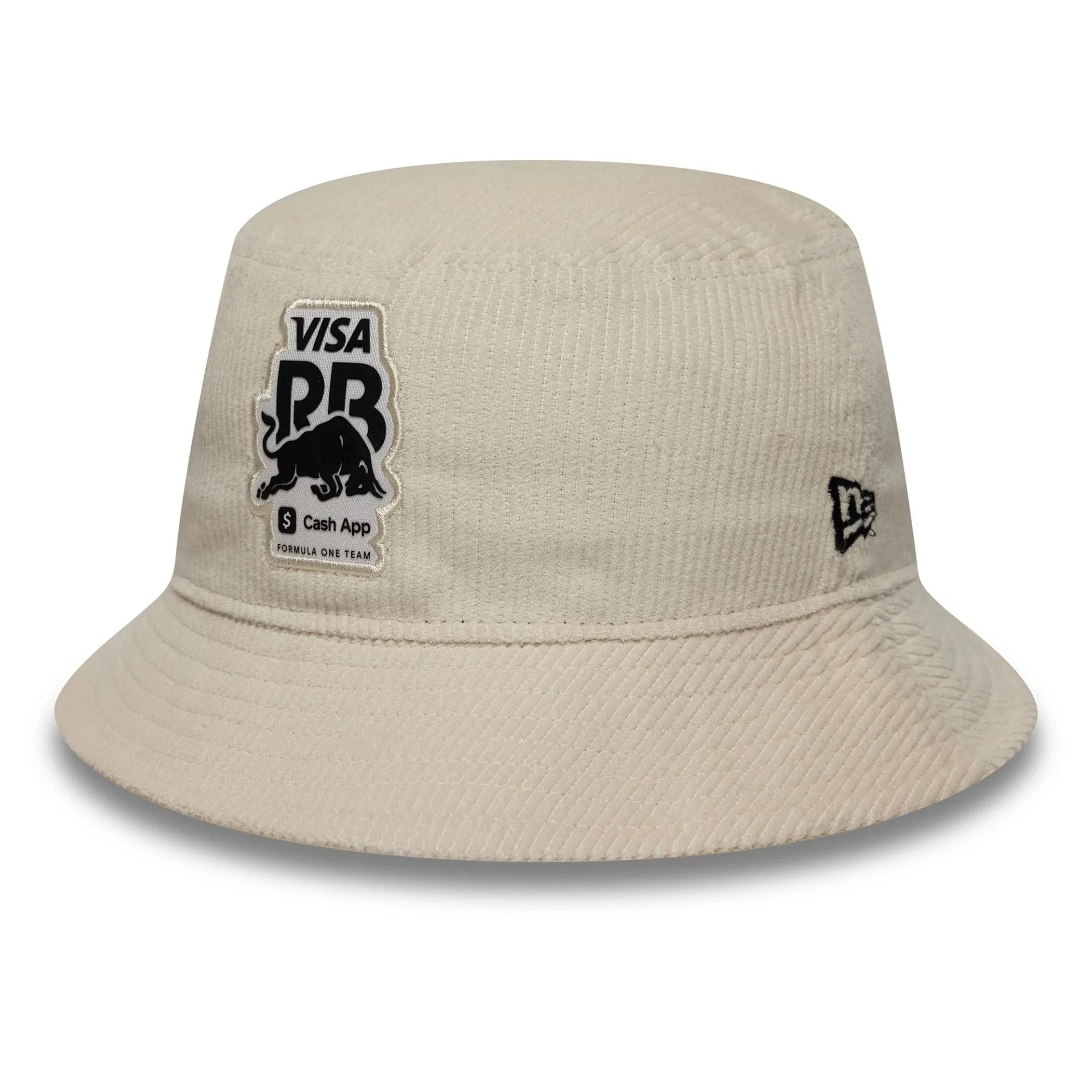 Visa Cash App Racing Bulls Womens Cream Cord Bucket Hat