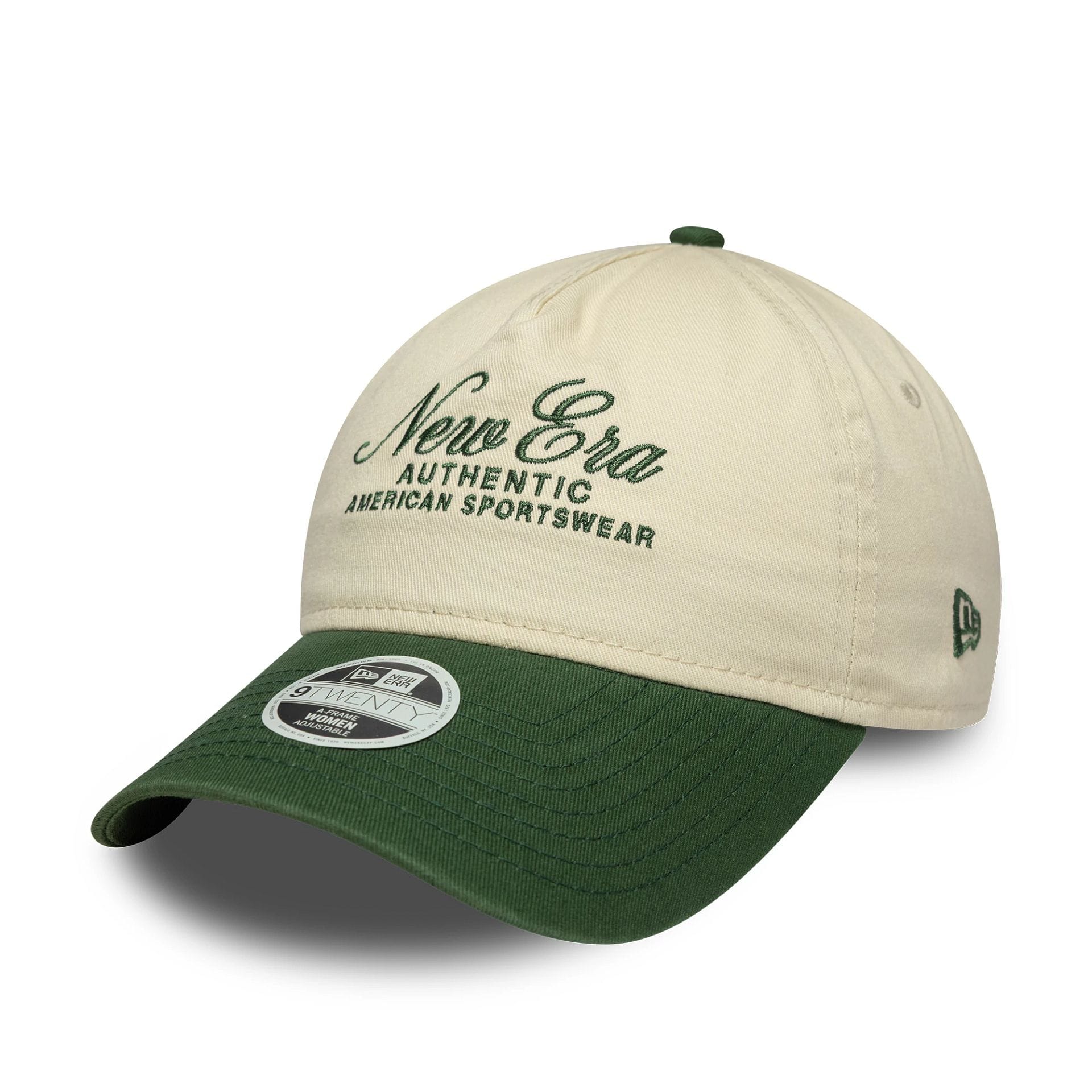 Womens New Era Dark Green 9TWENTY A-Frame Cap