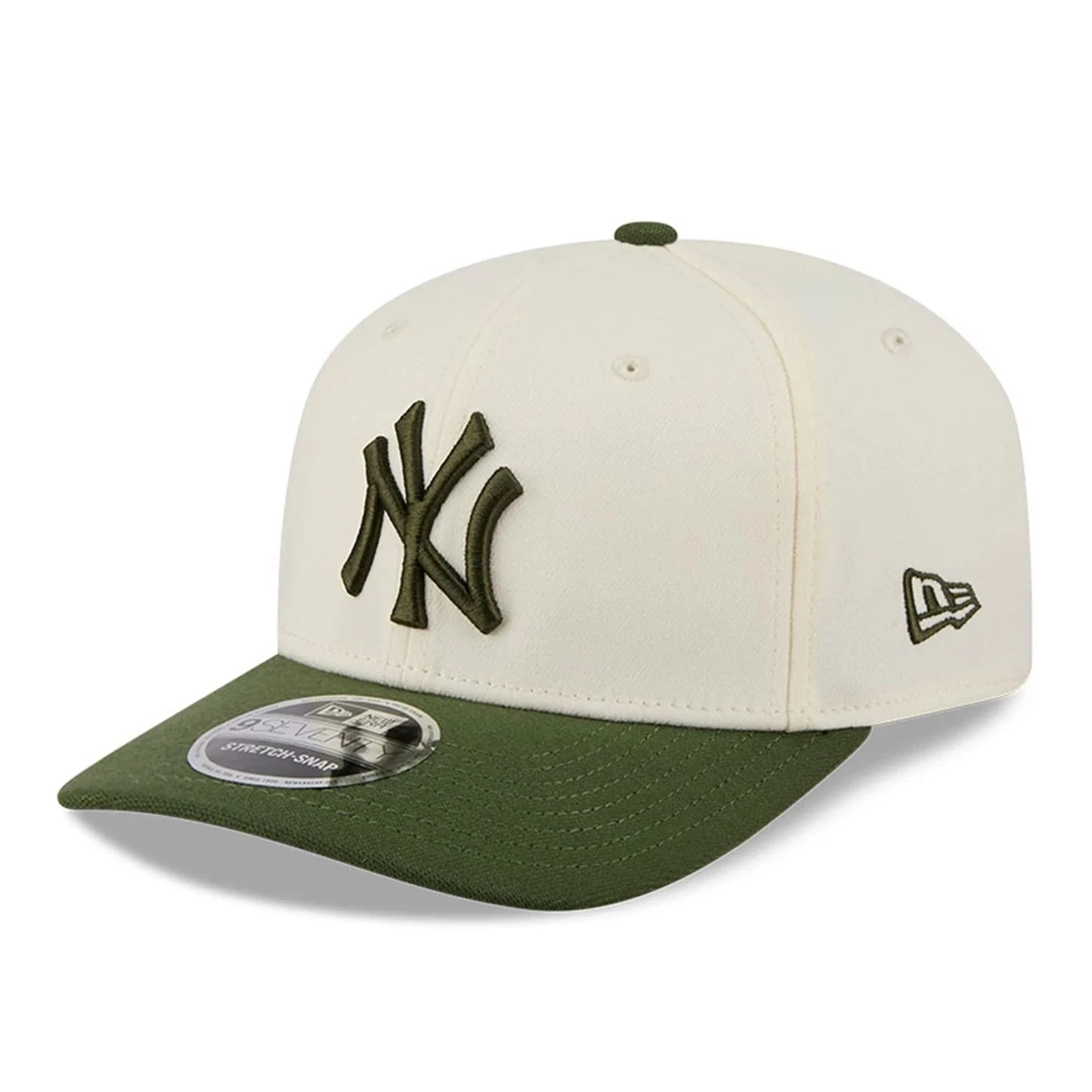Yankees MLB Rifle Green 9SEVENTY Stretch Snap Adjustable Cap