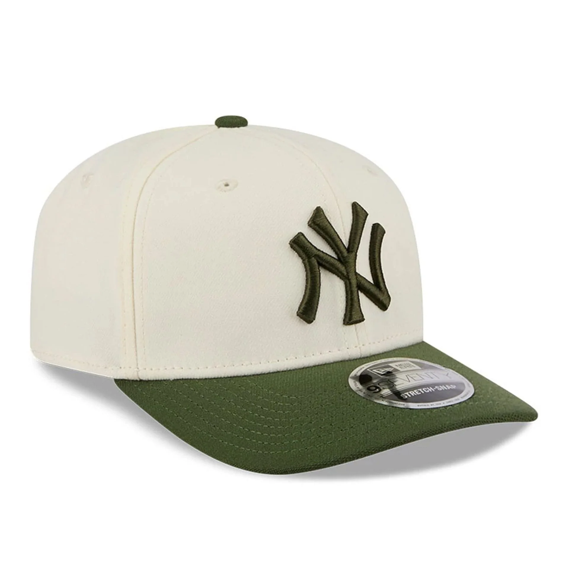 Yankees MLB Rifle Green 9SEVENTY Stretch Snap Adjustable Cap - Image 4