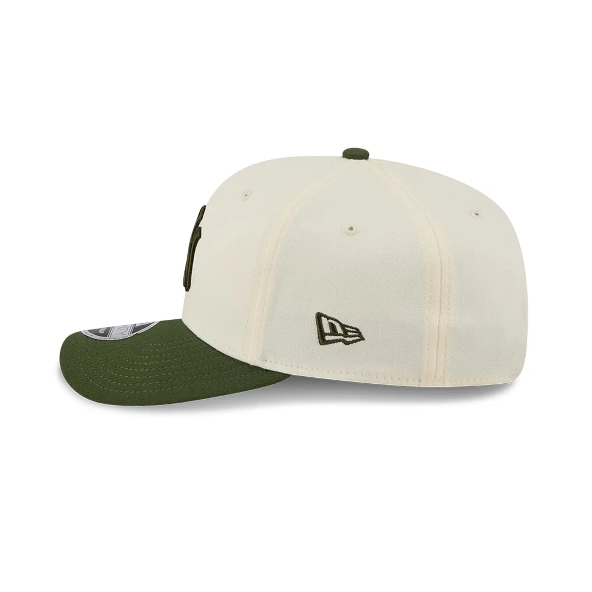 Yankees MLB Rifle Green 9SEVENTY Stretch Snap Adjustable Cap - Image 5
